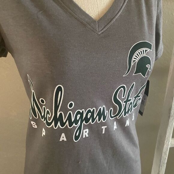 NWT Michigan State V-Neck T Shirts szs S-3XL - Picture 5 of 9